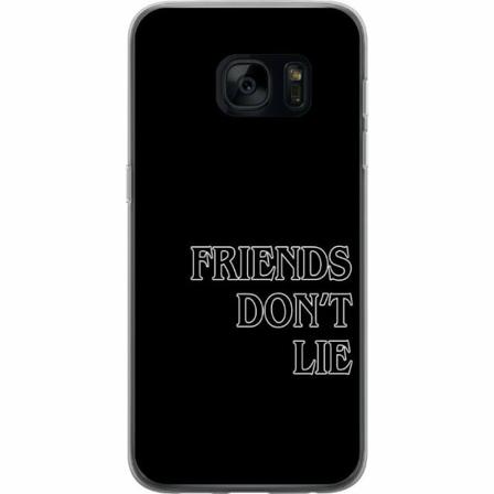 Samsung Galaxy S7 Genomskinligt Skal Stranger Things
