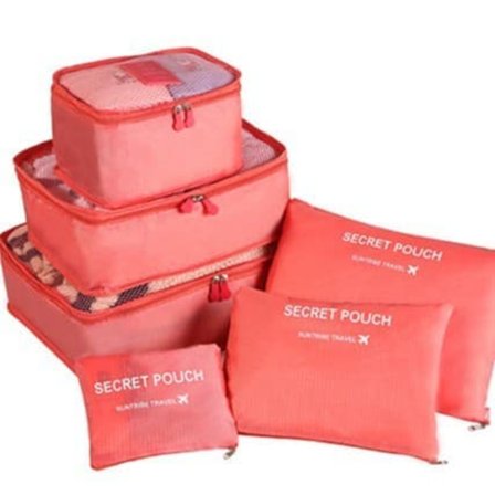 OBOSOE 6-delt Rejseorganisator til Tasker, Vandafvisende, Letvægt