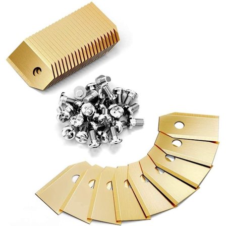 30-pack Titan Knivblad för Husqvarna Automower, Gardena, Meec Guld