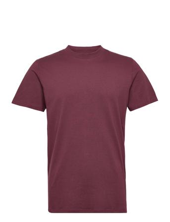 Jwhrelaxed Tee Ss O-Neck Burgundy Jack & J S