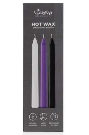 Kjøp Easytoys Sensual Hot Wax Candles 3 pcs - BDSM light | God pris