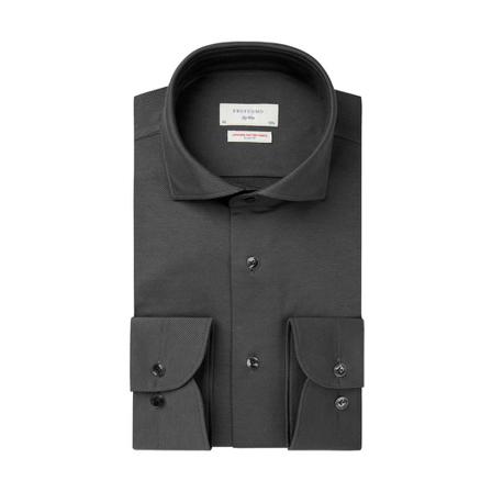 Profuomo Shirt , Zwart , Heren , Maat: 3XL