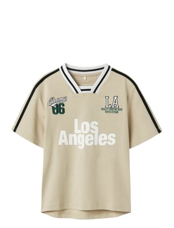 Nkmdamas Ss Nreg Top Beige Name It