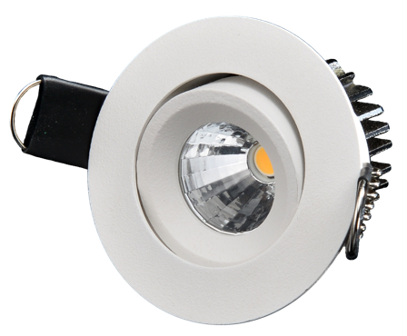 Designlight Tilt Q-15MWD Downlight 3 W, 2700 K, 278 lm, Belysning