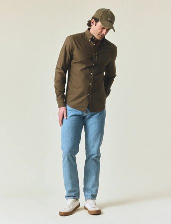 Lexington Clothing Casual Oxford B.d Shirt - Green - M