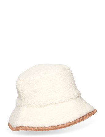 UGG Uggfluff Scalloped Hat - Cream - S/M