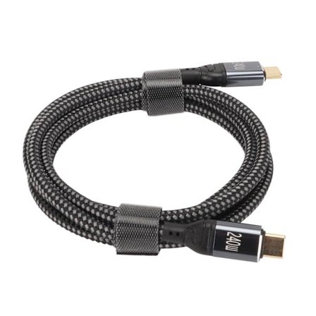 USB C till USB C-kabel PD240W USB2.0 Typ C-gränssnitt 480Mbps USB C-hane till C-hane Dubbeländad datakabel 150cm