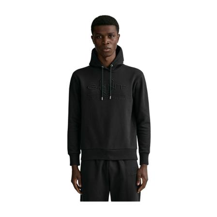 Gant Hoodie Sort, Herre