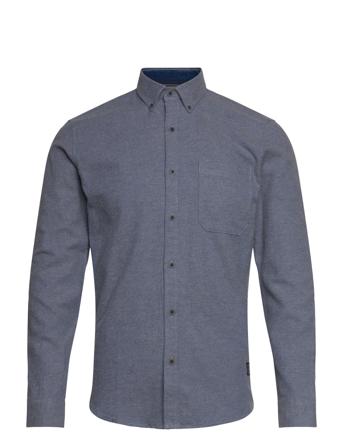 Brushed Twill Shirt L/S Blue Shine Original