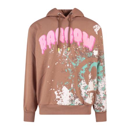 Barrow Hoodie Brun, Herre, Størrelse: M