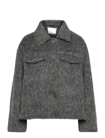 Drinekb Short Jacket Grey Karen By Simonsen