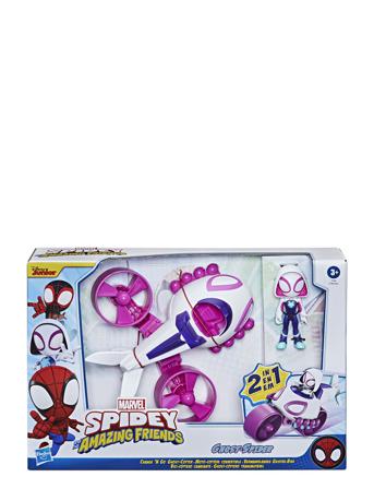 Spidey Change 'N Go Ghost-Copter & Ghost-Spider Toys Playsets & Action Figures Action Figures Monivärinen/Kuvioitu Spider-man