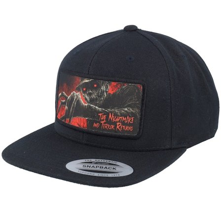 Scenes - Black snapback Czapka Z Daszkiem - Terrror & Nightmare Black Snapback @ Hatstore