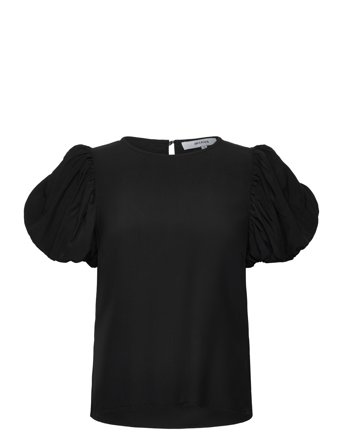 Minus Msbaya Short Sleeve Blouse - Black - 42