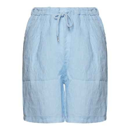 Tiffany 181017, Shorts, Linen - Light Blue Shorts Dam M/L