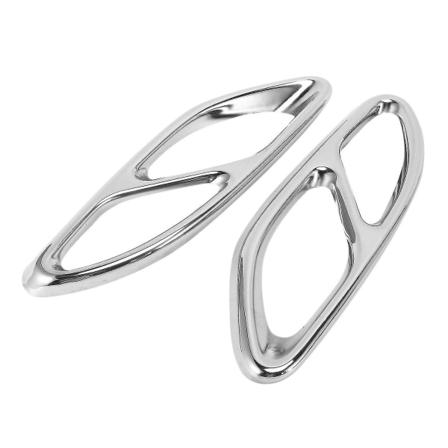 Top kompatibel med Glc C Eclass W205 Coupe W213 W176 W246 2016-17 Biltilbehør Udstødningsdæksel 304 S