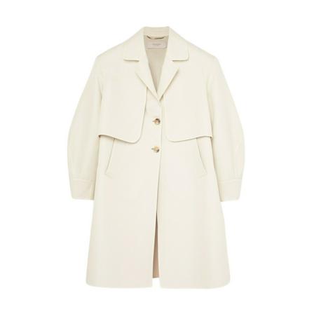 Agnona - Ullkappor - Beige - Dam - Storlek: Xl, Dam, Storlek: XL