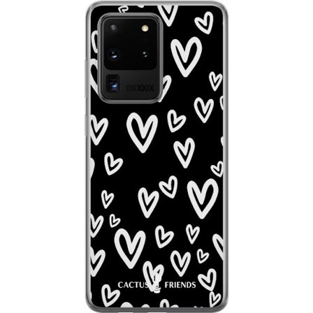Yhteensopiva Puhelinkuori Samsung Samsung Galaxy S20 Ultra Cactus and Friends - Handdrawn Love Chaos