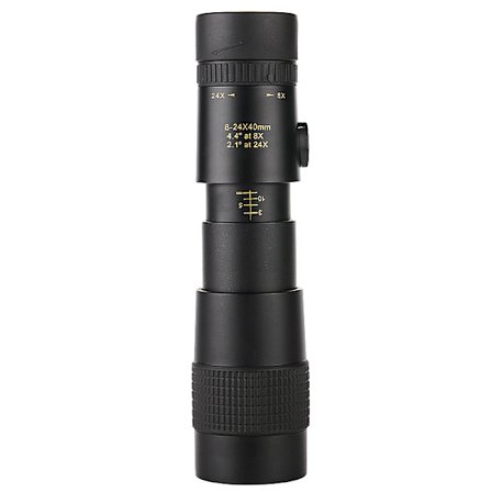 Enkel kikare 8-24X30, zoom HD nattseende enkel kikare