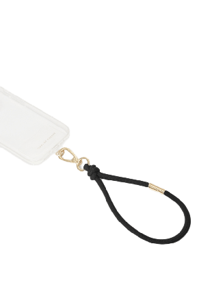 Ideal Of Sweden Cord Phone Wristlet straps Dam Svart ONESIZE