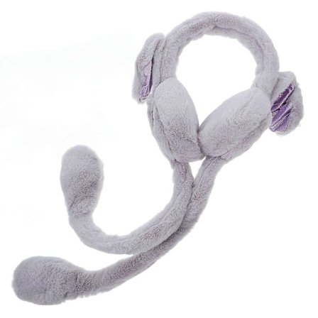 1 stk. 2020 Påske Kanin Øre Varmere Nydelig Kanin Øre Varmere Tegneserie Kanin Øre Varmere Kreativ Vintergave til Jenter Kvinner Bruker Rando[D]