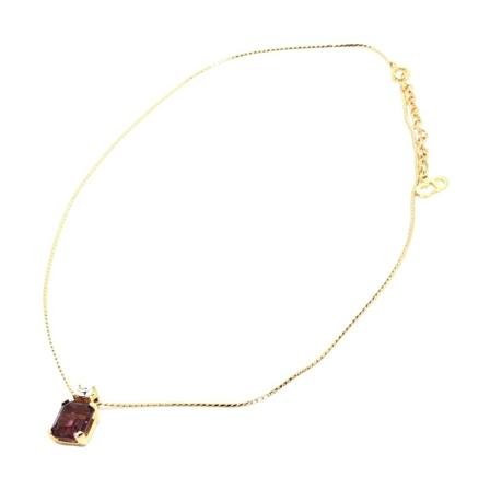 Dior Vintage Necklaces Gul, Dame Vintage Smykker, Størrelse: ONE Size