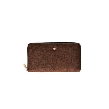 Borbonese, Wallet Brązowy, Kobieta, Rozmiar: ONE Size