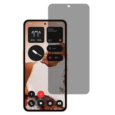 SKALO Nothing CMF Phone 2 Pro Yksityisyydensuojaus Näytönsuoja karkaistu lasi - Musta