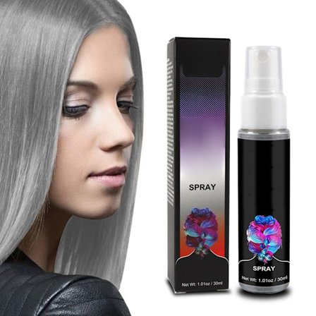 30 ml engangs hårfarvespray hurtig midlertidig party hårspray voks til Halloween-fest