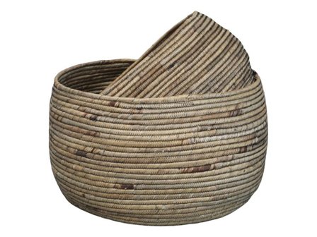 Chic Antique Kurv Vannhyasint Mørk-Natur 2stk Ø34