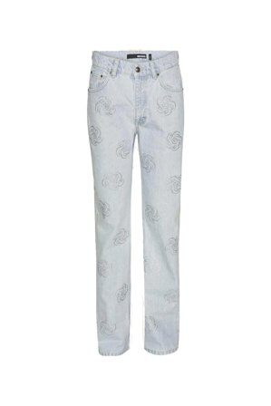 Washed Twill Stud Jeans Rotate 28