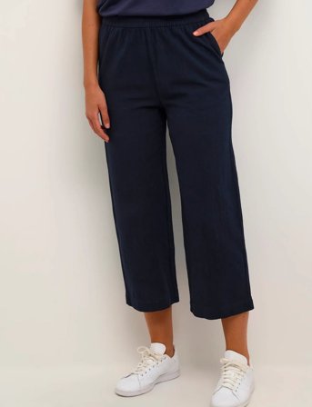 Kaffe Kanaya Culotte Pants - Navy - 46