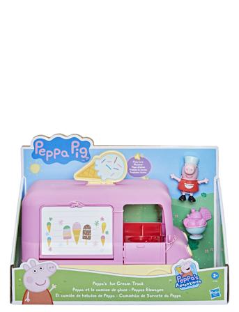 Peppa Pig Ice Cream Truck Toys Toy Cars & Vehicles Toy Vehicles Trucks Multi/mønstret Peppa Pig