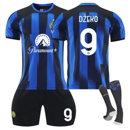 23-24 Inter Milan kotiharjoituspaita jalkapalloasu miesten ja naisten jalkapalloasu NO.9 16