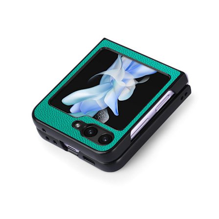 Litchi-mönstrat skal för Samsung Galaxy Z Flip 5