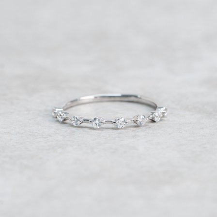 Förlovningsring Nonnea, 18K Vitguld - Förlovning- och vigselringar