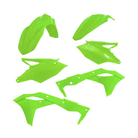 Kit Plastiche Acerbis Verde Fluo - Kawasaki KX 250 2019-2020