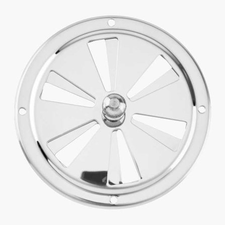 Rosettventil rostfri Ø 4"