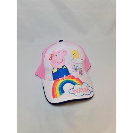 Keps Greta Gris 51 Cm, Rosa