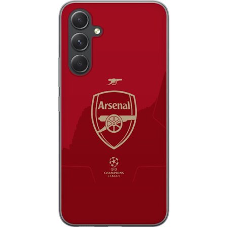 Kompatibelt Mobilskal till Samsung Samsung Galaxy S24 FE Arsenal fotboll klubb England Premier League ung trupp offensiv stil teknisk fotboll och snab
