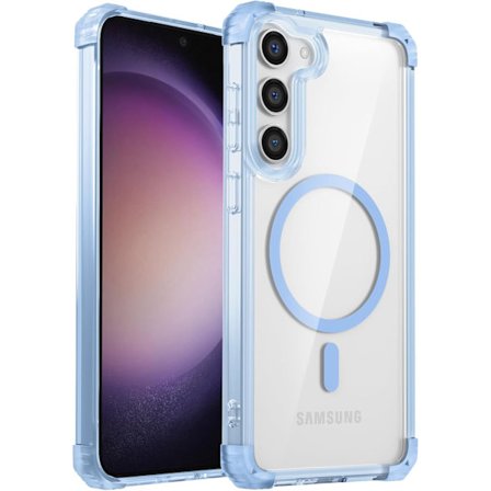 Mobilskal - Samsung S23 Plus - Magnetisk - Anti-fall - Blå