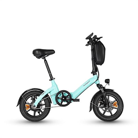 Mini Hopfällbar E-Bike Bodywel T16 Pro, 14", 250W 36V 7.8Ah, För Pendling