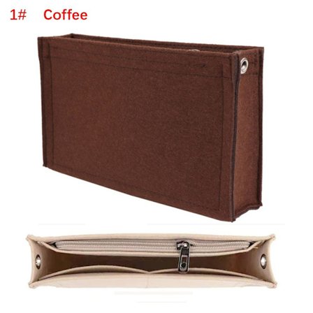 Filt-inläggsväska Handväska Liner KAFFE 1# 1#