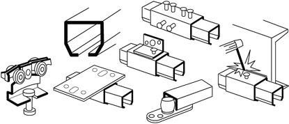 Z Dejo 300 L Bæreskinne 5 m, Dør- & vindusbeslag