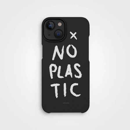 Komposterbart Mobilskal I Kolsvart Utan Plast, iPhone 13 Mini
