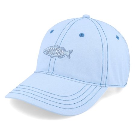 Stetson - Blau unconstructed Cap - Baseball Cap Fishing Ice Blue Dat Cap / Unstructured @ Hatstore