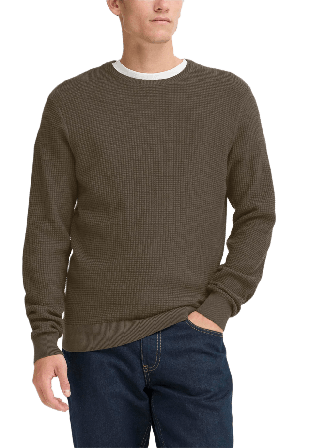 Casual Friday Cfbenson Crew Neck Knit Pullover Tröjor Herr Svart XL