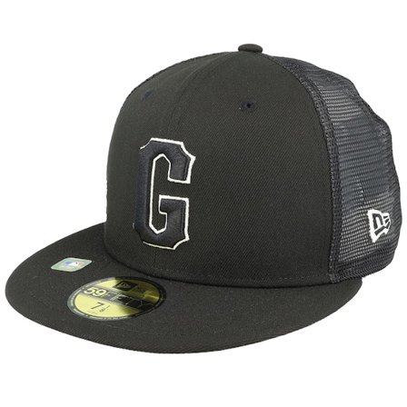 New Era - MLB Svart fitted Keps - San Francisco Giants 59FIFTY Cw MLB Batting Practise Black Mesh Fitted @ Hatstore