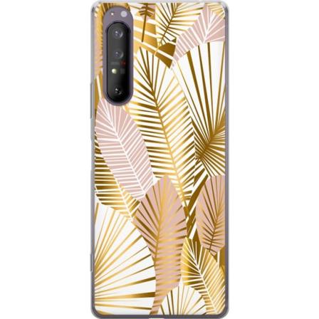 Sony Xperia 1 II Gjennomsiktig deksel Gull