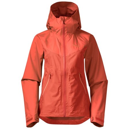Bergans Women's Letto V2 3L Jacket Women shell jackets Red XL